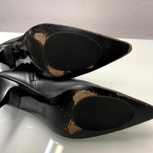 Vintage Gucci Gray Ankle Boots - Picture 12 of 13